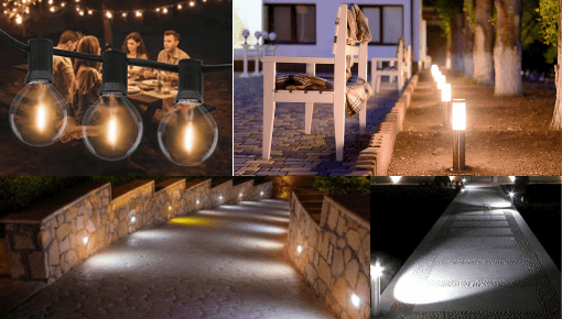 Illuminazione, luci e lampade per esterni e terrazzi