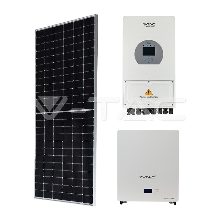 6kW Super Promo Mono Solar Set 35MM + Inverter + 5kWh Battery ( 11554 + 11537 + 11448)
