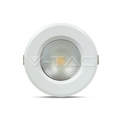 10W Spot LED COB Rotondo A++ 120Lm/W Bianco naturale