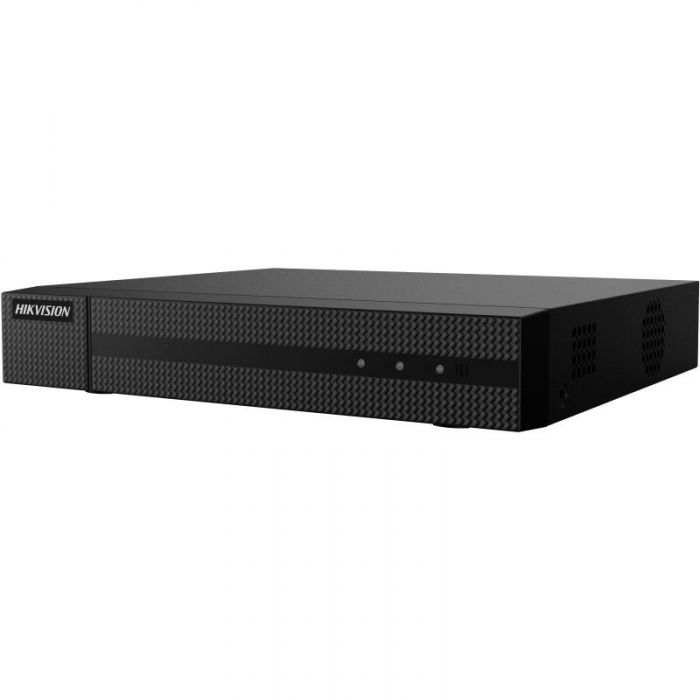 Hikvision HWN-4104MH-4P (AI) Videoregistratore NVR 4 Canali 4K HD 4CH@8Mpx Con Switch 4 Porte PoE H.265+ 40Mbps P2P ONVIF