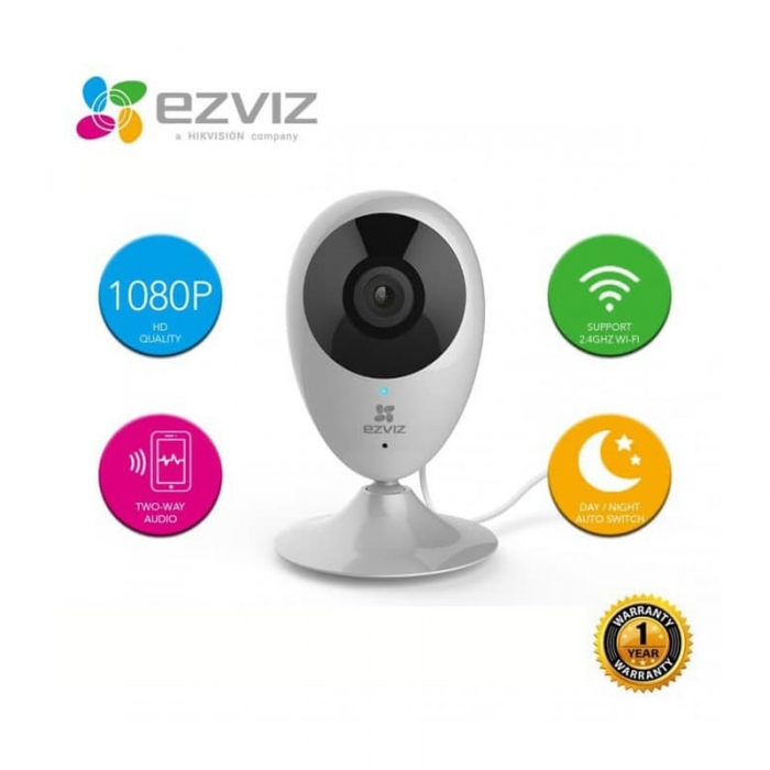 C2C H265 - FOTOCAMERA IP WIFI DA 2MP EZVIZ DA 2MP.