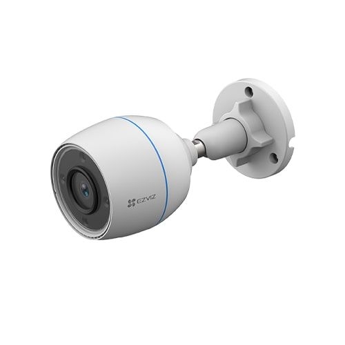 CS-H3C Ezviz - Telecamera H3c 2MP Wifi da esterno, audio bidirezionale, modalità notturna, allarme acustico e luminoso