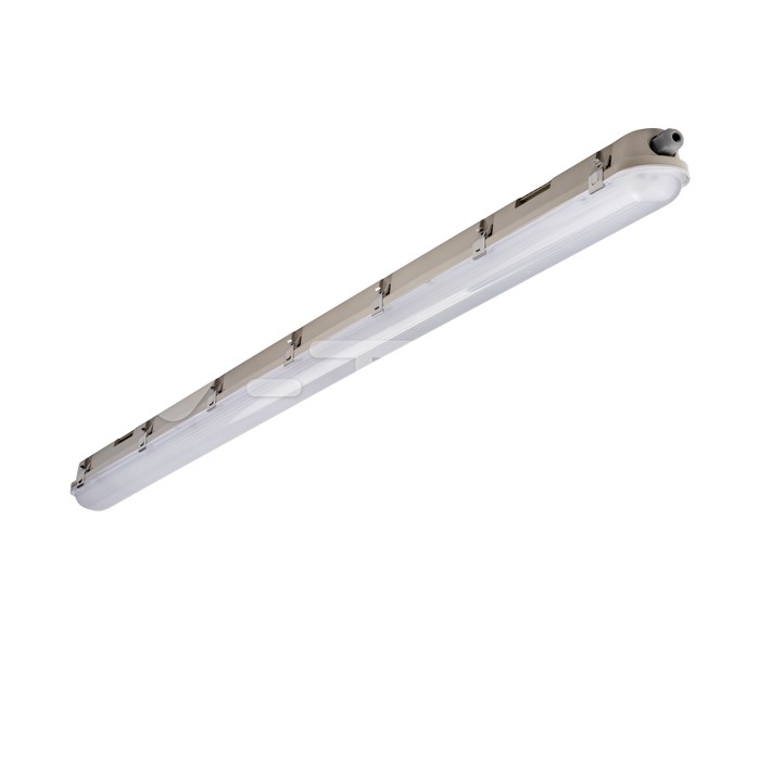 LED Waterproof Fitting M-SERIES 1500mm 36W Transparent SS Clip 