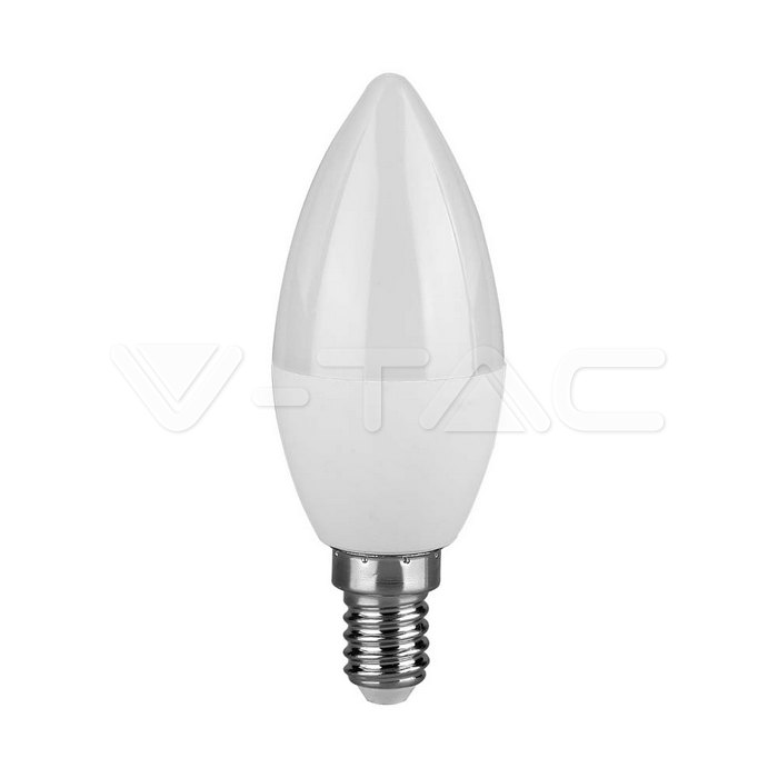 Lampadina - 6.5W E14 Plastic Candle 6500K E14