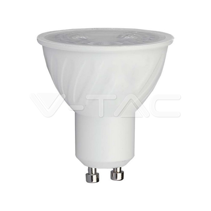 Faretti SAMSUNG CHIP - GU10 6W Plastic SMD With Lens 4000K