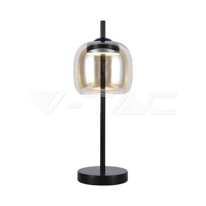 LED Designer Table Lamp Metal + Glas Body 3000K