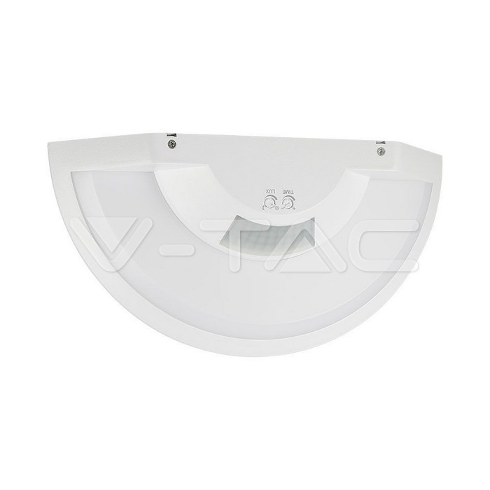 10W LED PIR Sensor Lamp SAMSUNG CHIP 3IN1 IP54 White Body