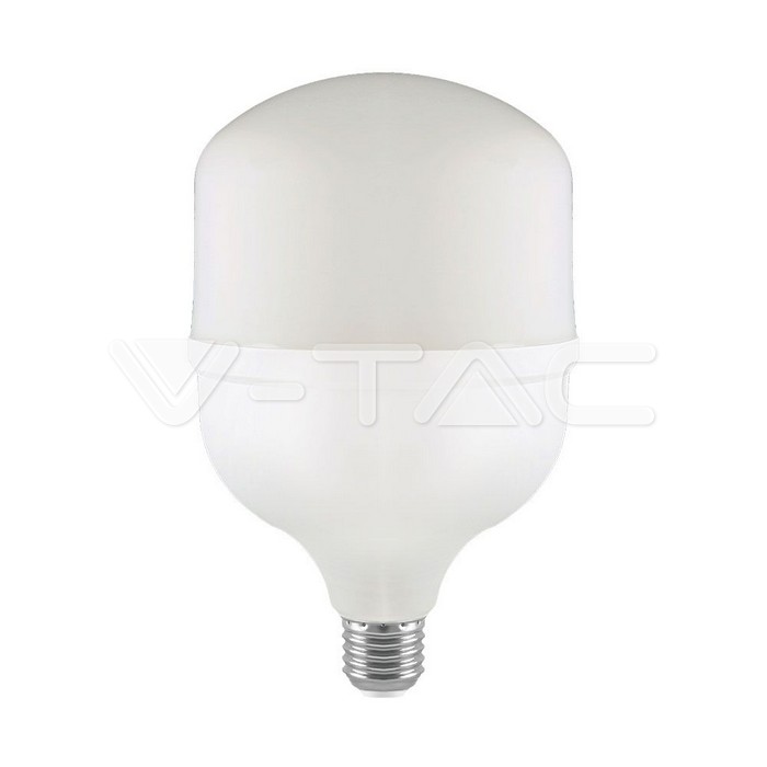 LED Bulb - 50W Plastic T140 4000K E27 With E40 Ring