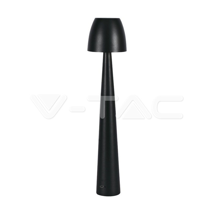 2W LED Table Lamp (80*370) 3in1 Dimmable Black Body