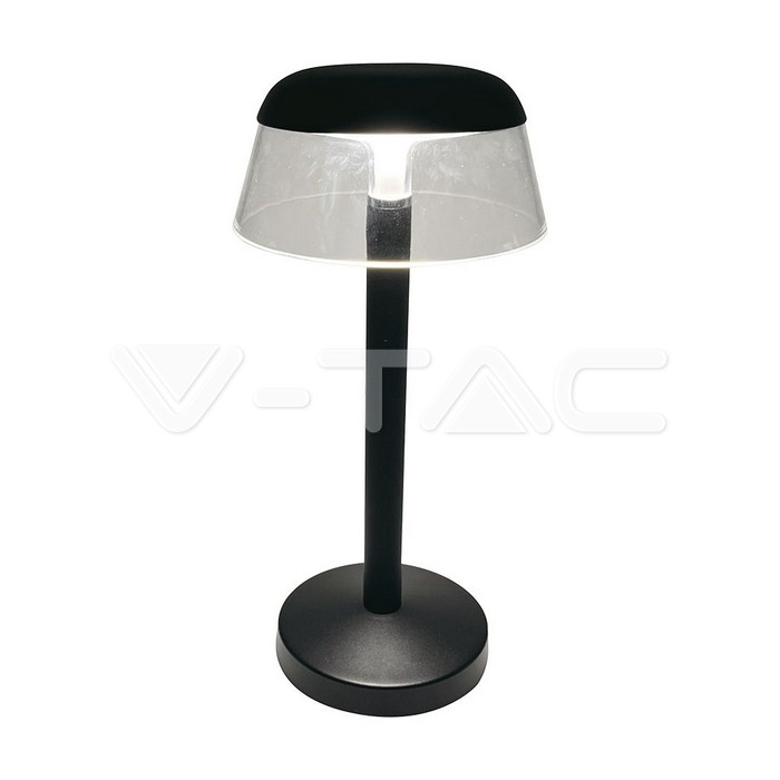 2W LED Table Lamp (130*285) 3in1 Dimmable Black Body