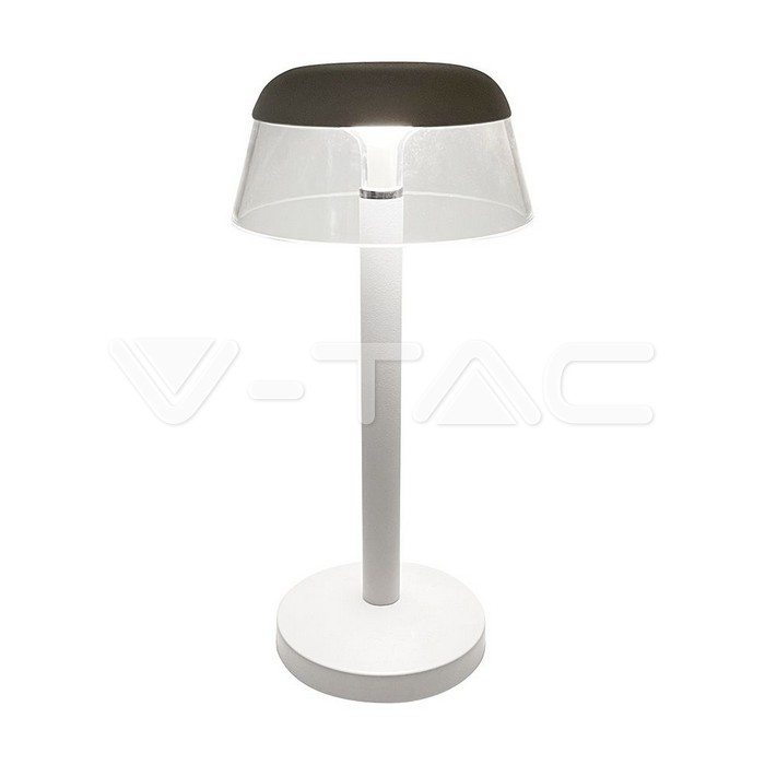 2W LED Table Lamp (130*285) 3in1 Dimmable White Body