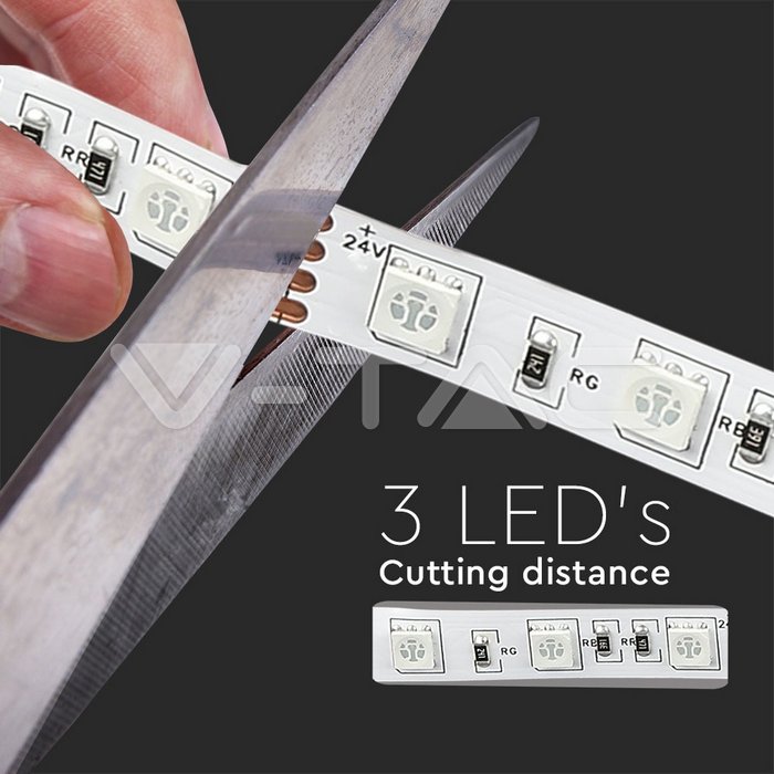 Striscia LED barra luminosa rigida profilo in alluminio 1 m, 2 pezzi - 3000k