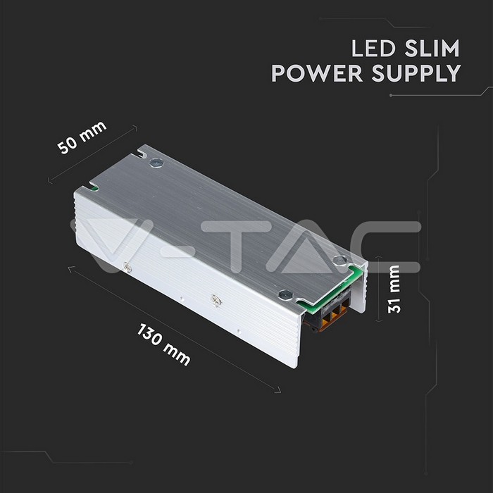 Trasformatore 24V DC 60W 2.5A IP20 per lampade strisce led 24V