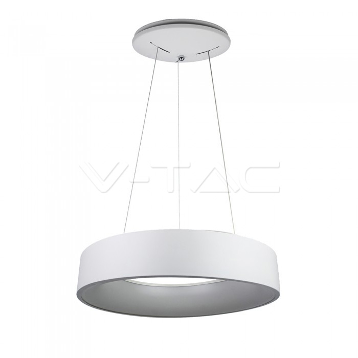20W LED Surface Smooth Pendant Light Dimmable White 3000K