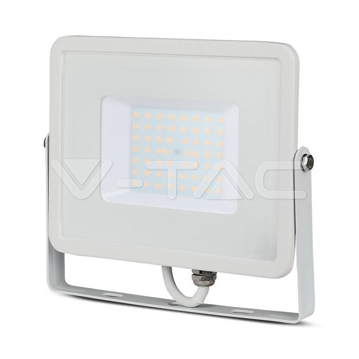 50W Proiettore LED SMD SAMSUNG Chip Corpo Bianco Luce Bianca