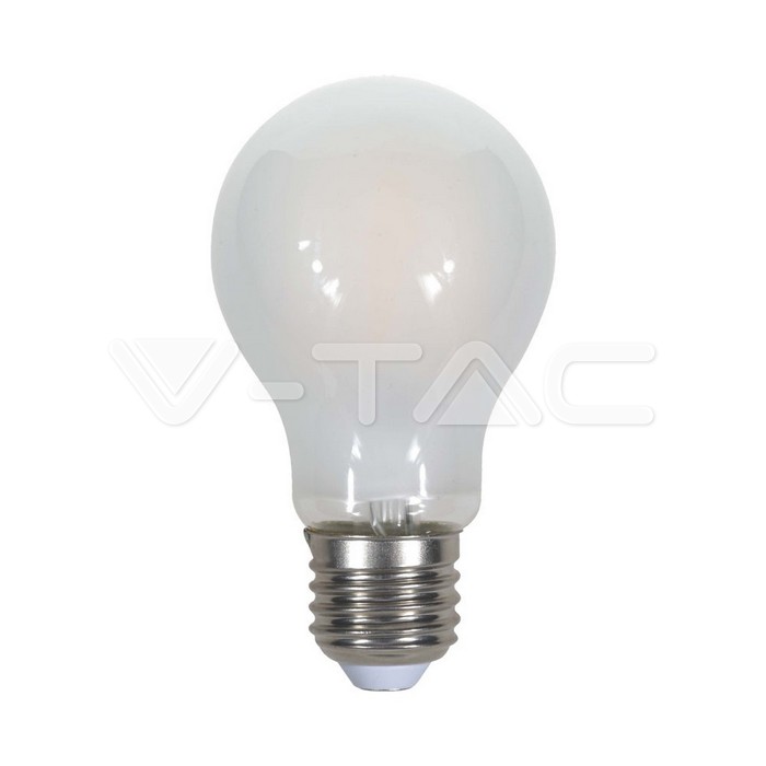 Lampadina LED 5W Filament E27 A60 A++ Opaco Bianco caldo