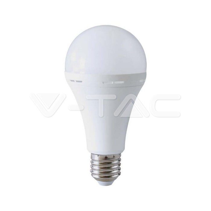 LED Bulb - 12W E27 A80 Plastic Emergency Lamp 