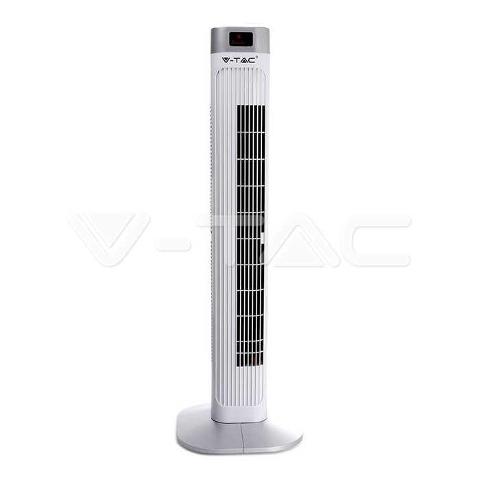 55W LED Ventilatore a torretta 36 Inch Bianco