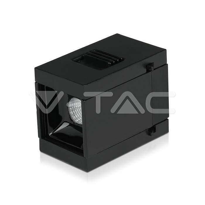 1W LED Faretto lineare magnetico SMD nero IP20 24V 3000K