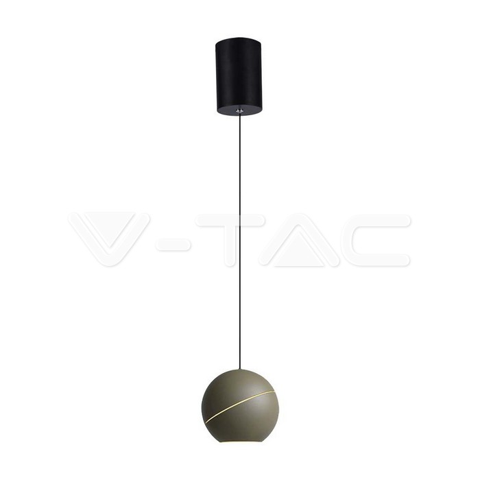 Lampadario LED a Sospensione 8.5W a Forma di Campana Colore Champagne 12x160cm Regolabile Touch On/Off